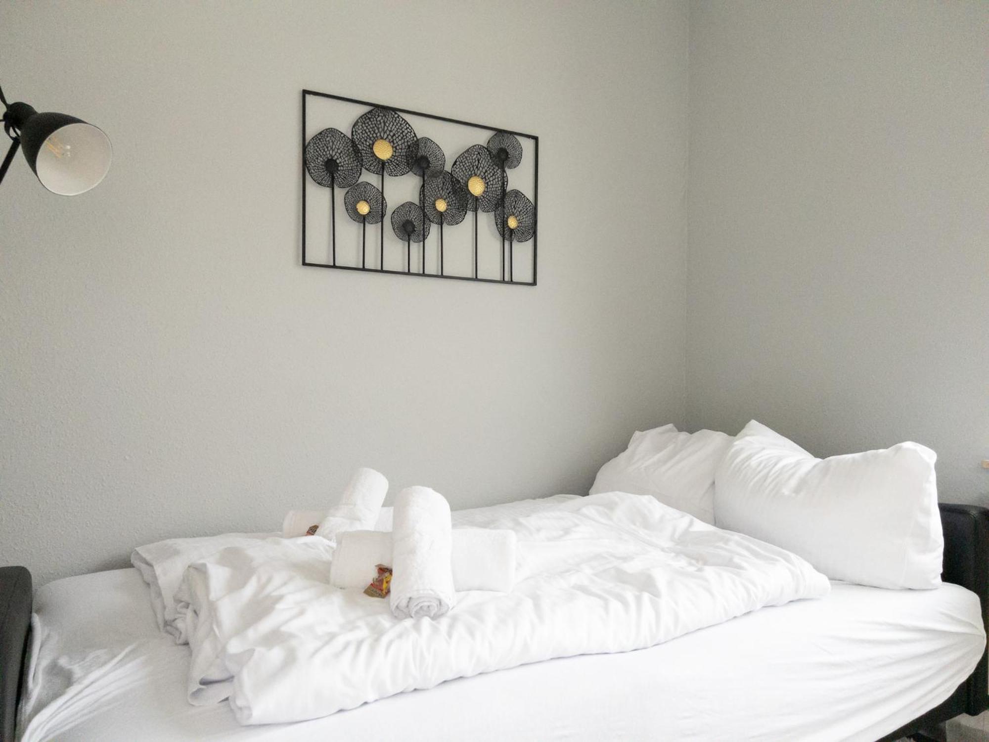 Apartmán Arbeitsplatz, Balkon, Tiefgarage Naehe Neue Messe Lipsko Exteriér fotografie